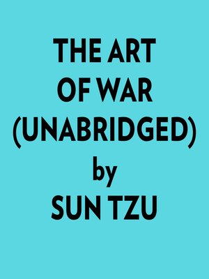 cover image of The Art of War (Unabridged)